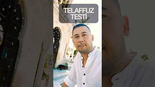 Telaffuz Testi [upl. by Luigino]