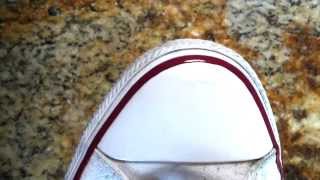 How to clean converse cons chuck taylor rubber toes [upl. by Gneh]