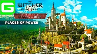 The Witcher 3 Blood amp Wine  All Places of Power In Toussaint All 5 Power Stones [upl. by Clarence]