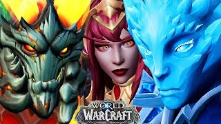 Vyranoth Betrays Incarnates For Alexstrasza Cinematic  Fyrakk Enters Dream  102 WoW Dragonflight [upl. by Kee]