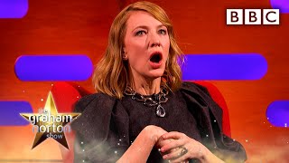 Cate Blanchetts kids accidentally swam with alligators 😲🐊 OfficialGrahamNorton ⭐️ BBC [upl. by Belmonte]