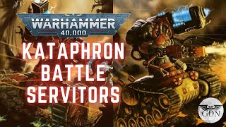 Warhammer 40k Lore  Kataphron Battle Servitors Explained [upl. by Rachelle40]