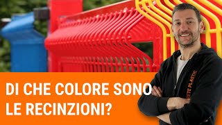 Recinzioni Di che colore sono Quale ral scegliere [upl. by Noeht]