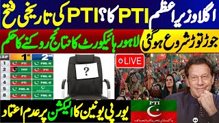 Next prime minister PTI Lahore High Courts order to stop election result  Imran Khan victory [upl. by Allicerp]