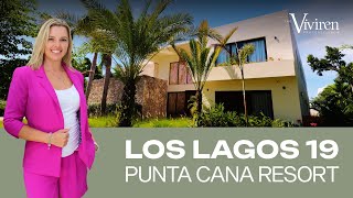 Exquisite 4Bedroom Lakefront Villa For Sale in Punta Cana Resort [upl. by Aneema]