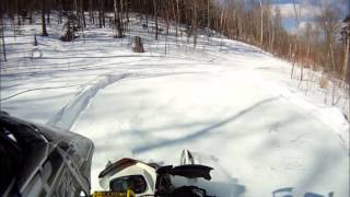 Skidoo 600 etec summit [upl. by Inaflahk279]