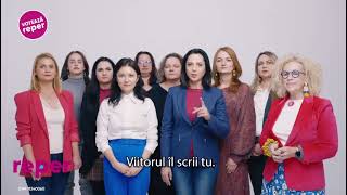 Candidatele Partidului REPER  programul lor quotRomânia la femininquot [upl. by Itsyrc]