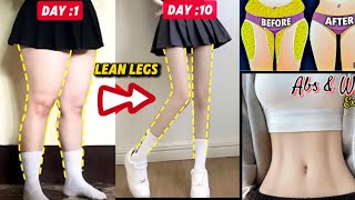 TOP EXERCISE TO SLIM LEGS amp THIGHS Do this Exercise To Get Slim Legs Slim Thighs Lean calves [upl. by Itoyj]