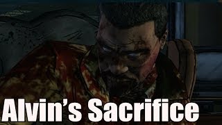 Alvins Sacrifices Himself The Walking Dead Season 2 Episode 3 In Harms Way [upl. by Llenaj]