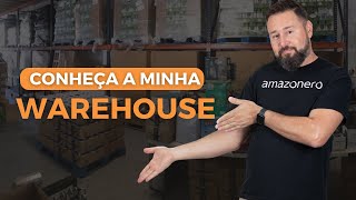 Tour Completo pela minha warehouse  vendendo produtos online na AMZ [upl. by Akeryt]