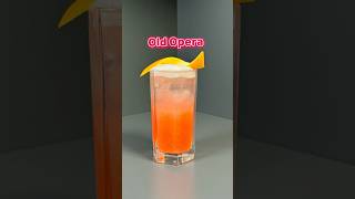 Old Opera 🍹a delicious gin and campari combination cocktail Recipe in the comments 👇cocktails [upl. by Shandeigh957]