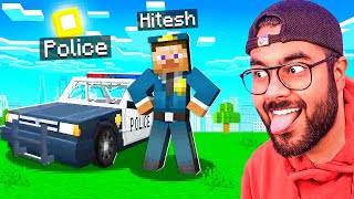 POLICE JOB in MINECRAFT 😎  HAGGAPUR Episode 6  Hitesh KS [upl. by Fin]