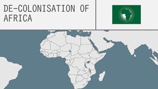 DeColonisation of Africa Every Month 1945  2011 [upl. by Irtimid]