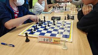 FM Lye Lik Zang outplays Ferris Lim  Penang Chess League 2023 [upl. by Bernarr822]