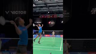 PV Sindhu practising for Denmark Open 2024 🔥👌🏻 badminton victor denmarkopen shorts [upl. by Westphal]