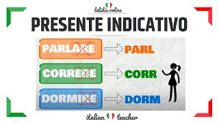 PRESENTE INDICATIVO Regular Verbs  Easy Exercises  VERBS  Italian for Beginners [upl. by Nosaes]