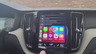 Volvo How To Connect Apple CarPlay amp Android Auto [upl. by Ogirdor377]