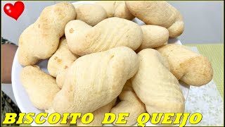 BISCOITO DE QUEIJO ASSADO SUPER FÁCIL E ECONÔMICO [upl. by Chipman810]