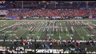 The marching 100 performed after hours at halftime game [upl. by Gamin]