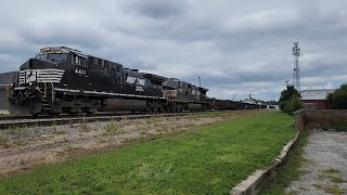 NS 148 roars through Jacksonville IL on August 7 2024 [upl. by Netnerb]