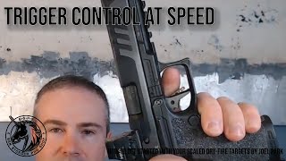 Trigger Control at Speed  How to get started with your scaled dryfire targets by Joel Park [upl. by Odnumyar]