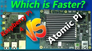 Atomic Pi vs Raspberry Pi 4  Whos Faster A Quick Benchmark of inexpensive SBCs [upl. by Liss198]