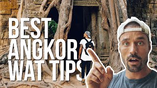 Best Tips for Visiting Angkor Wat  Siem Reap Cambodia  How to Beat The Crowds [upl. by Dnalhsa977]