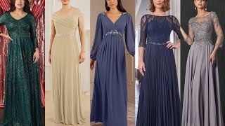 Mother of the Bride Dresses 2023 Long Embroidered Designs for Every Style and Budget [upl. by Cyler619]