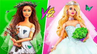 Bogata kontra Biedna Lalka  10 Pomysłów na Wesele Barbie [upl. by Nirrej615]