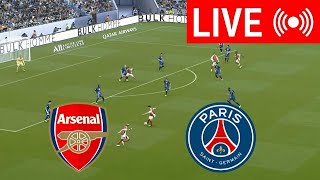 🔴Arsenal vs PSG LIVE  UEFA Champions League 2425  PES 21 Video Simulation And Live Score [upl. by Kappel]