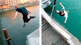 Next Level Parkour  Best Freerunning amp Jumping of Toby Segar [upl. by Gonnella889]