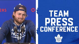 Maple Leafs Media Availability  Pre Game vs Minnesota Wild  October 14 2023 [upl. by Peggi]