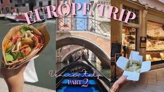 I Went to VENICE  Europe Trip  Part 2 [upl. by Eirellam]