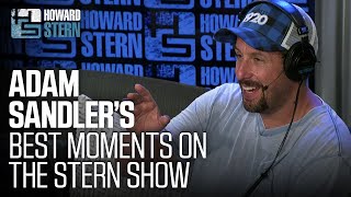 Adam Sandler’s Most Memorable Moments on the Stern Show [upl. by Norrek]