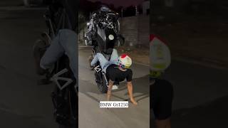 BMW Gs 1250 R wheelie🔥shorts bmw 1250gs wheelie [upl. by Nayrbo]