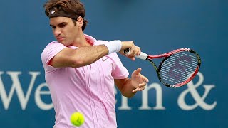 Federer vs Istomin ● Cincinnati 2010 R2 Highlights [upl. by Ruon]