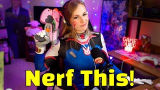 Dva Cosplay  Overwatch 3192022 VOD [upl. by Araid]