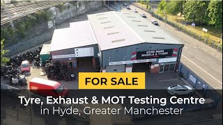 Tyre Exhaust amp MOT Testing Business for sale in Greater Manchester [upl. by Acinna]