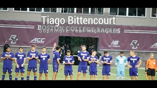 Tiago Bittencourt NCAA D1 Soccer Sophomore Highlights [upl. by Christiano758]