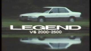 1986 HONDA LEGEND Ad [upl. by Nirac]