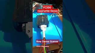 FC200 new Denso license work great  ReadWrite Opel Astra J 17 Denso ECU [upl. by Allerus]