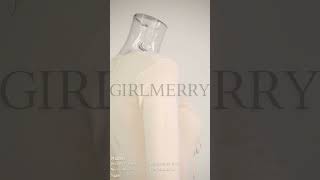 GIRLMERRY Stylish slight stretch solid color slim long sleeve mini dress Wholesale AA021769 [upl. by Eltsirc]