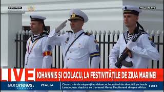 Romania National Anthem  Navy Day 2023 [upl. by Nella328]