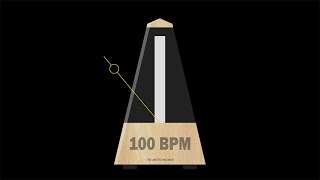 100 BPM Metronome [upl. by Anytsyrk]