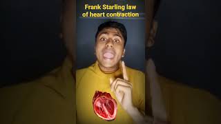 frank starling law of heart contractionphysiology demo 1styearmbbslectures rgkar mbbs [upl. by Acissj]