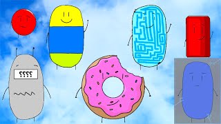 FIND the JELLYBEANS How to get ALL 7 NEW Jellybeans CODE GUMBALL DONUT MAZE SOAD CAN NOOB Roblox [upl. by Afas]