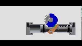 Indexing Actuator Operation [upl. by Esilenna]