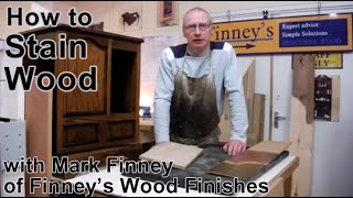 How to stain wooden floors doors and furniture [upl. by Davine966]