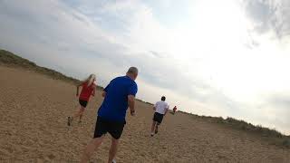 Great Yarmouth North Beach parkrun 10 Timewarp 21 August 2021 [upl. by Nanji]