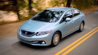 2013 Honda Civic Hybrid running footage [upl. by Fiertz]